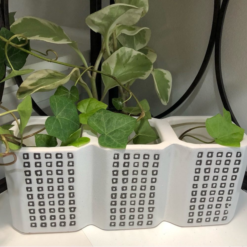 Planter, 3 Part, Size 10x4”